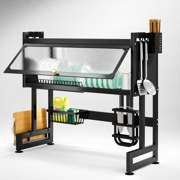 Kitchen Sink Shelf With Cabinet Door