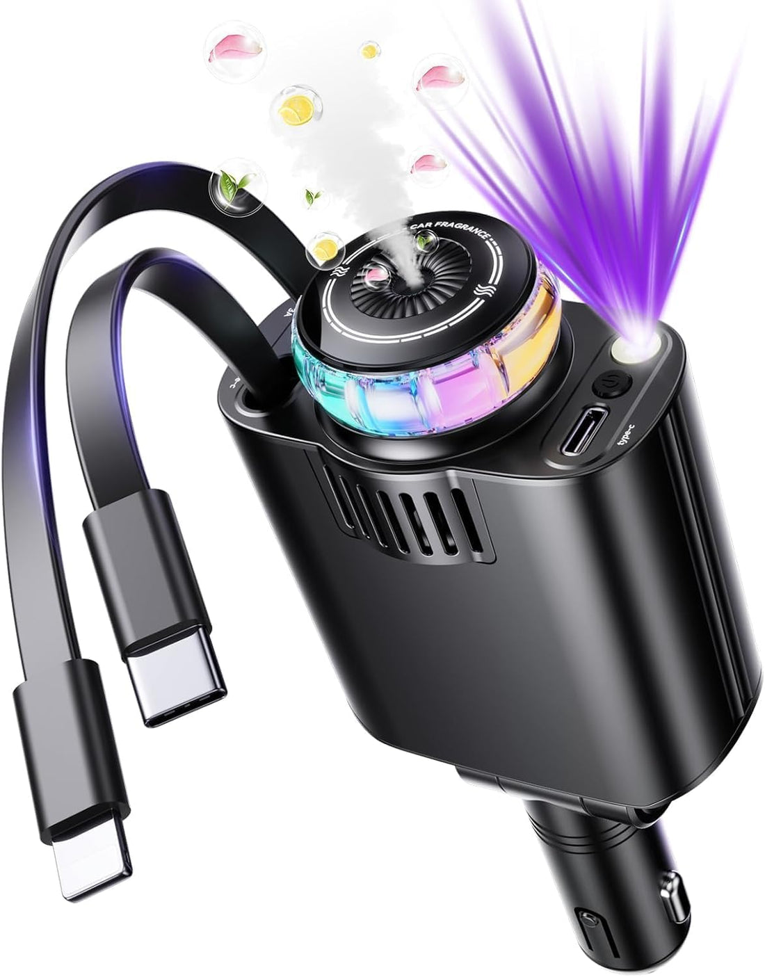 5-in-1 Starlight Car Charger